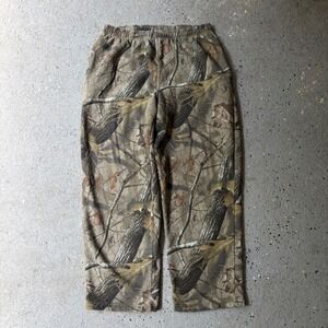 Outfitters Ridge Realtree Hardwoods Camo Fleece Lined Pants RTM310601 Brown XL